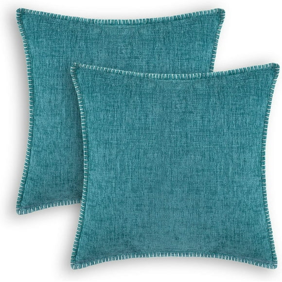 CaliTime Cushion Covers Throw Pillows Case Shells Ombre Rainbow Stripes 40x40cm CaliTime Cushion Covers Throw Pillows Case Shells Ombre Rainbow Stripes 40x40cm